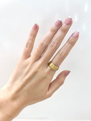 Anillo Grueso D #33