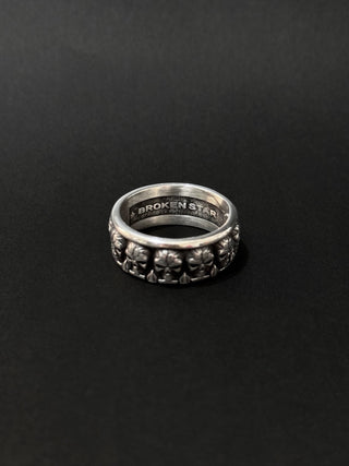 Anillo de hombre en acero vikingo #572