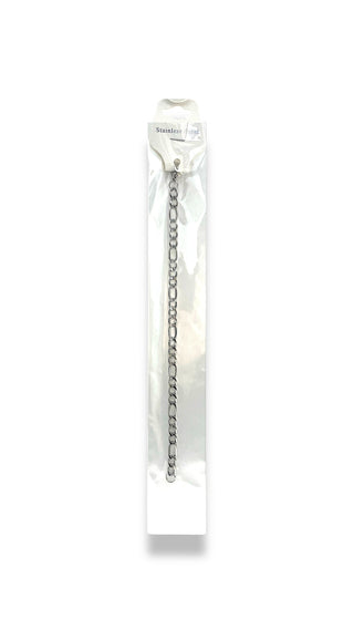 Pulsera de cadena de acero modelo G-6 #31_ 6mm