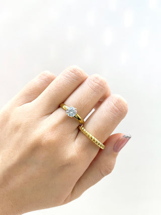 Anillo #4 Doble Trenzada D