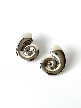 Aros de acero modelo #915 plateado