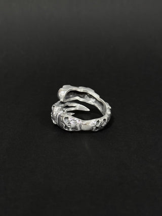 Anillo de hombre en acero vikingo #566