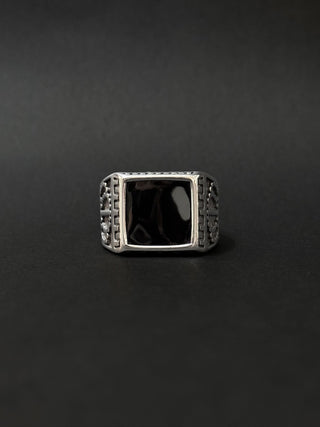 Anillo de hombre en acero vikingo #789