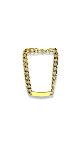 Pulsera de cadena de acero modelo A-3 #4_ 8mm