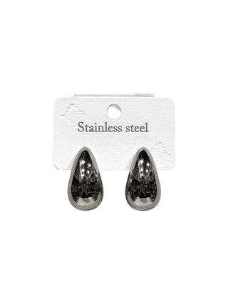 Aros de acero modelo #645 plateado