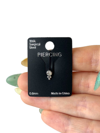 Piercing Acero_Recto #22