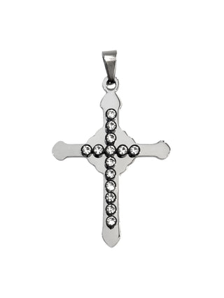 Colgante #524 cruz strass premium_1